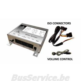 Microfoon mixer standaard radio/cd/dvd 24v ISO