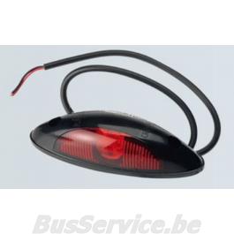 Countour / zij LED verlichting r/w halfrond 24v