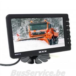 7" Monitor MXN 71 A 1 channel 12/24v dc